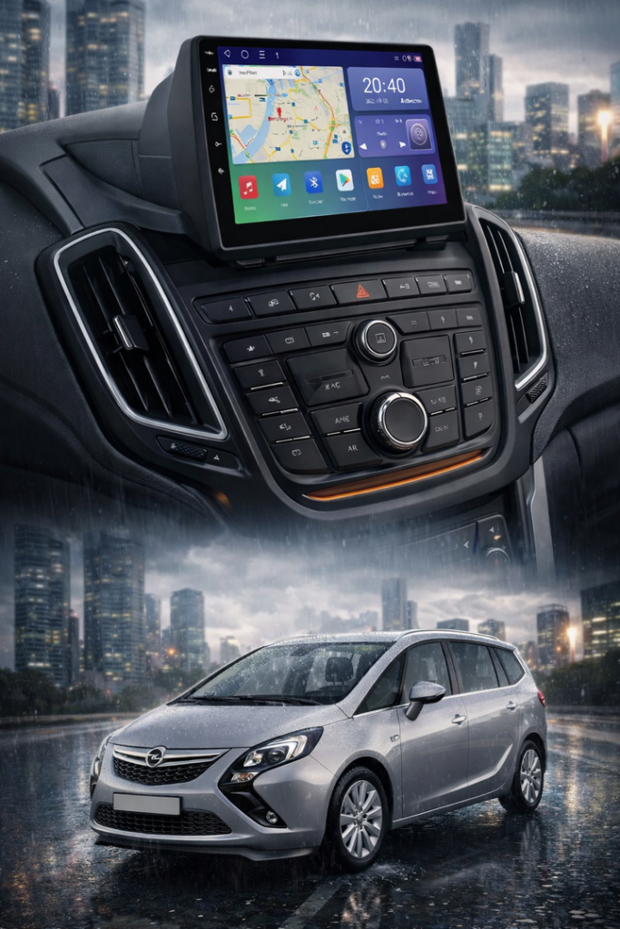 ADIVOX 9 inch voor Opel Zafira C Tourer 2012-2017 Android 15 CarPlay/Auto/Wifi/RDS/DSP/5G/QLED/DAB+