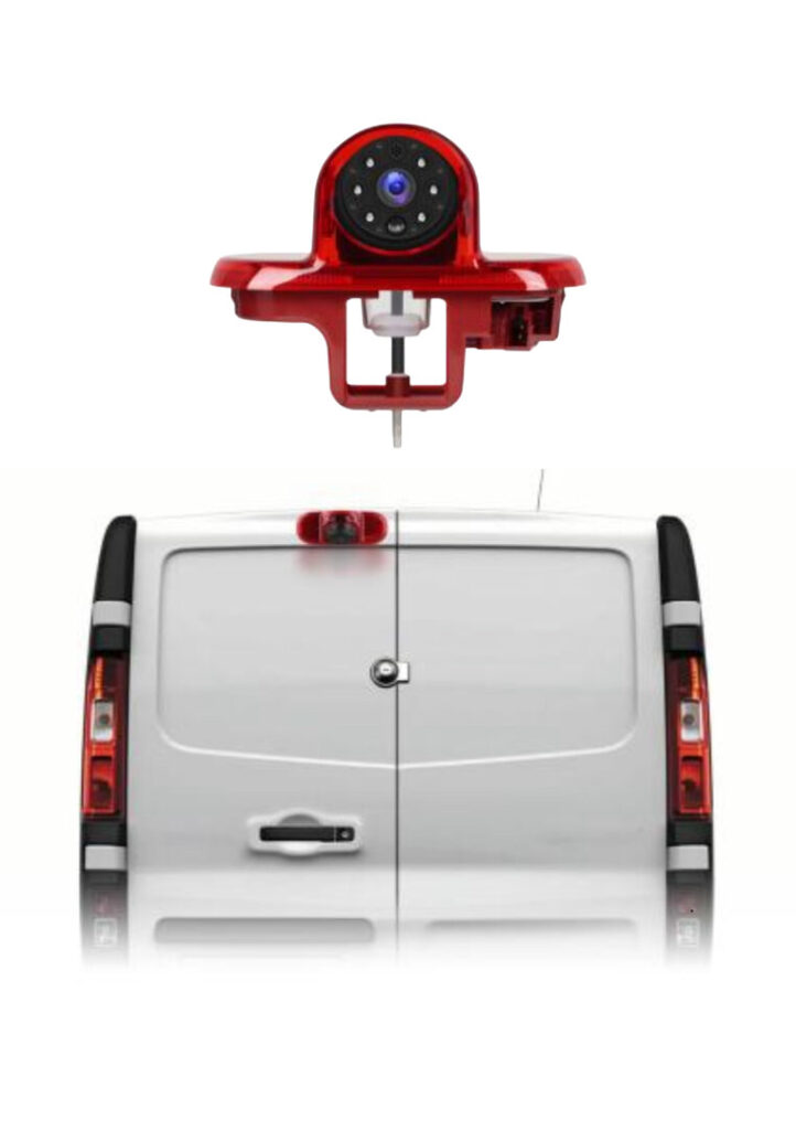 Remlicht achteruitrijcamera voor Renault Trafic/Opel Combo/Vivaro Night Vision/Parkeer hulp