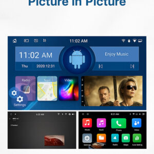 ADIVOX 9 inch voor Mitsubishi Space Star 2013-2020 Android 15 CarPlay/Auto/Wifi/RDS/DSP//5G/QLED/DAB