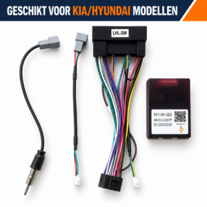 Plug & Play Kabelset geschikt voor Hyundai & Kia – Behoud SWC/Parkeersensoren, USB