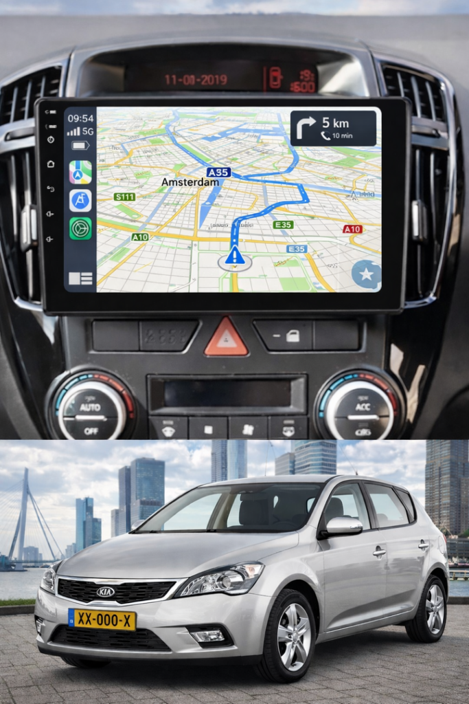 ADIVOX 9 inch for Kia Pro/Cee d 2006-2012 Android 15 CarPlay/Auto/Wifi/RDS/DSP/5G/QLED/DAB+