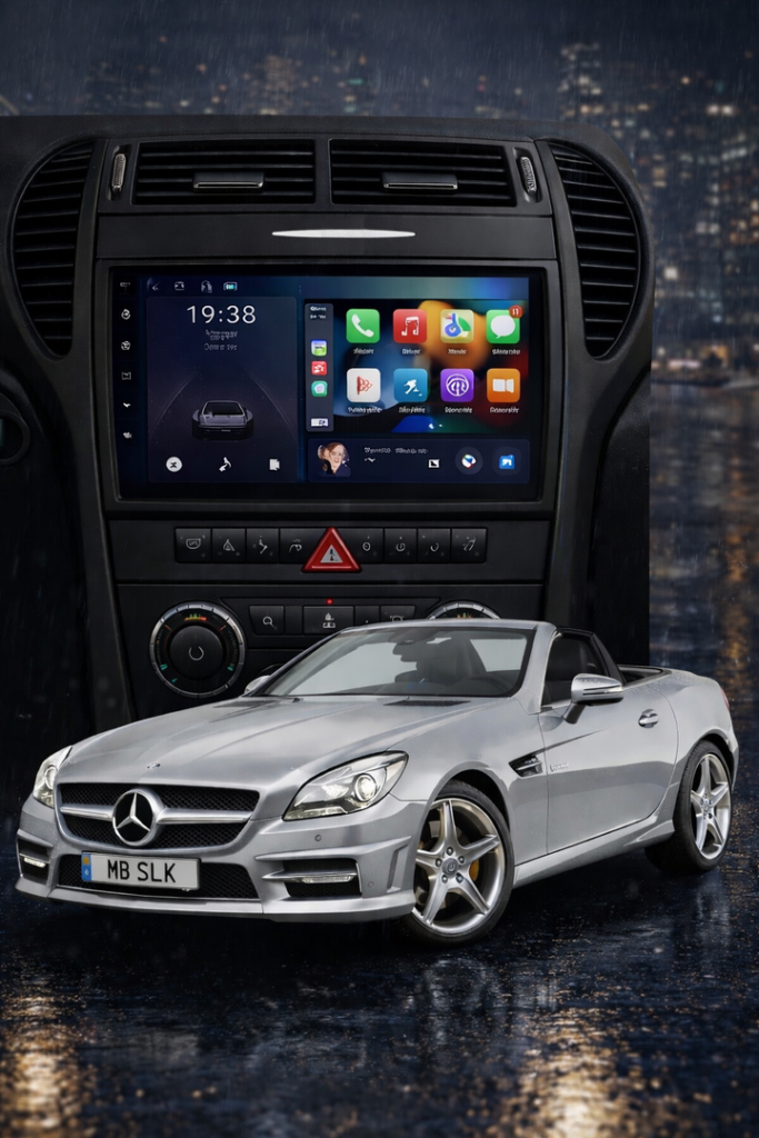 ADIVOX 9 inch for MB SLK R171 2004-2007 Android 15 CarPlay/Auto/Wifi/RDS/DSP/5G/QLED/DAB+